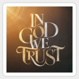 In God We Trust Day – April Sticker